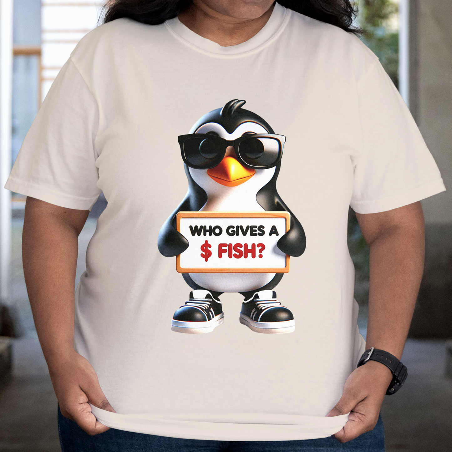 Who Gives a $ Fish? – Unisex T-shirt
