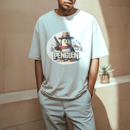 Penguin Gangsta Style – Unisex T-shirt