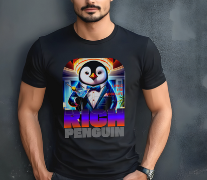 Rich Penguin – Unisex T-shirt