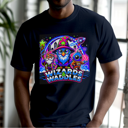 Wizards & Waddles – Unisex T-shirt