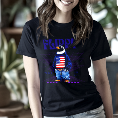 Flippy the Penguin – Unisex T-shirt