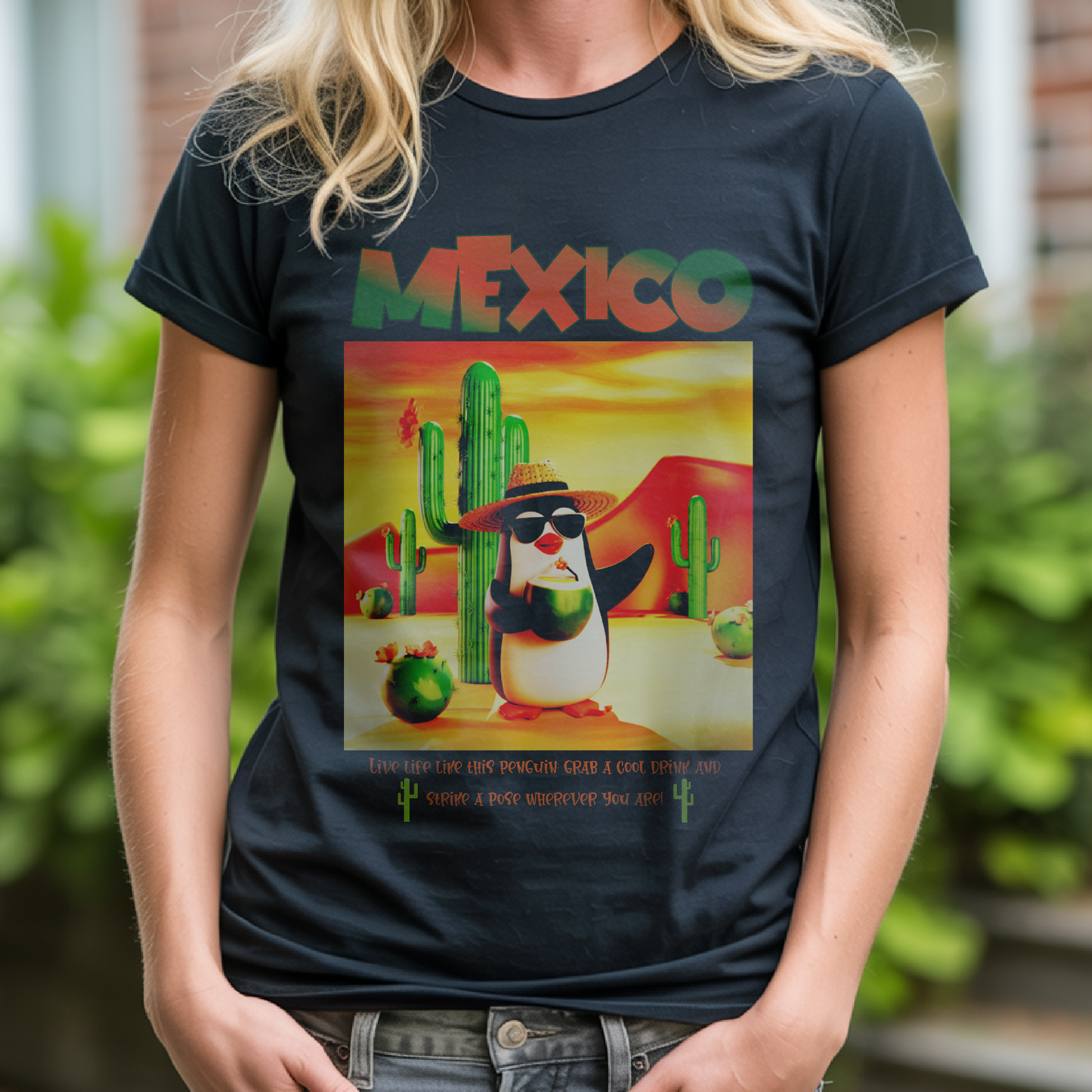 Mexican Penguin – Unisex T-shirt