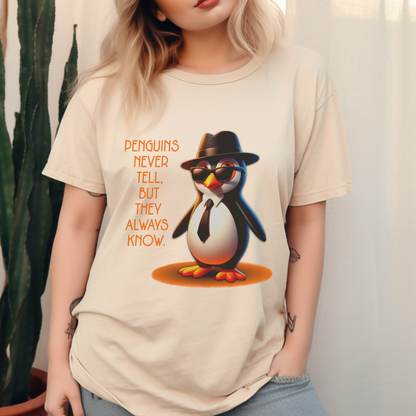 Penguins Always Know – Unisex T-shirt