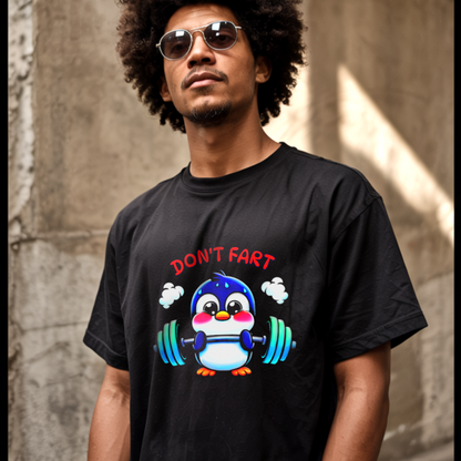 Crazy Penguin Escape – Unisex T-shirt