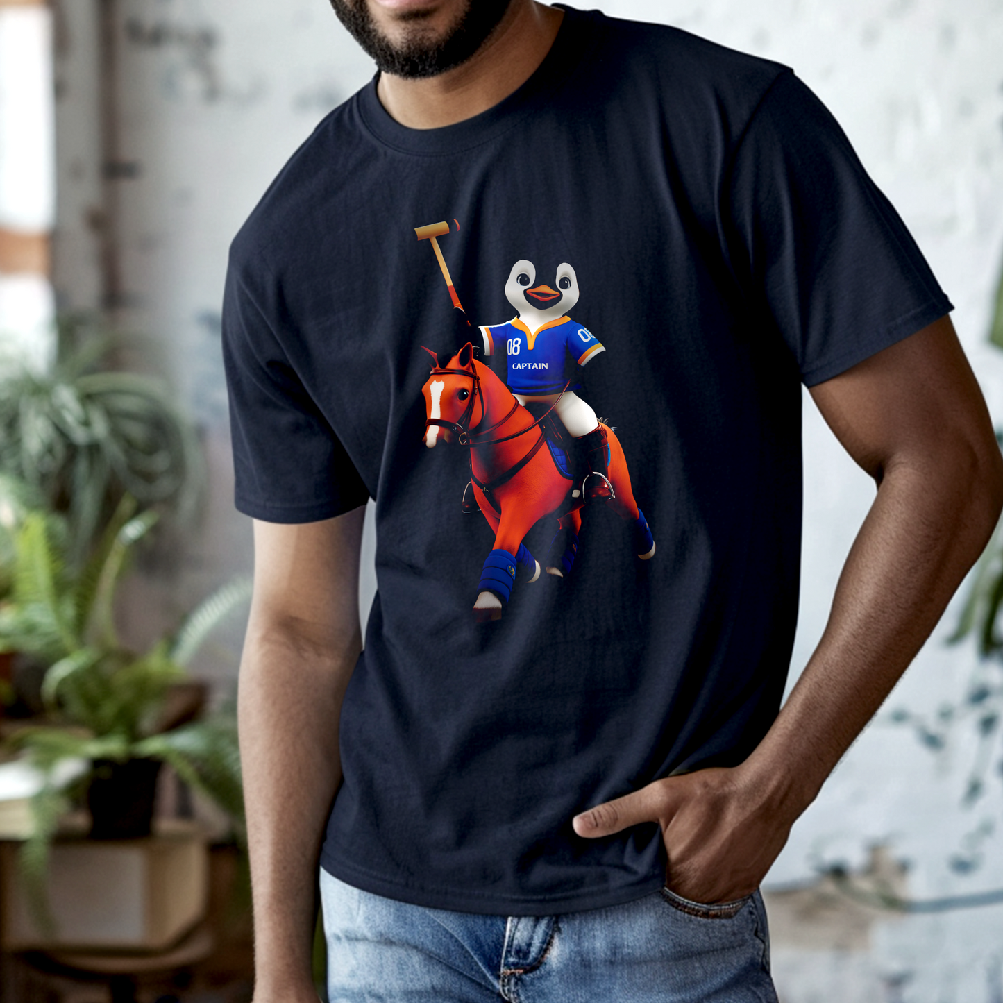 Polo Captain Penguin – Unisex T-shirt
