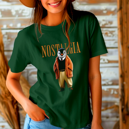 Nostalgia Penguin – Unisex T-shirt
