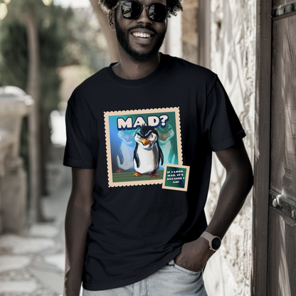 MAD Mood – Angry Penguin Unisex T-shirt