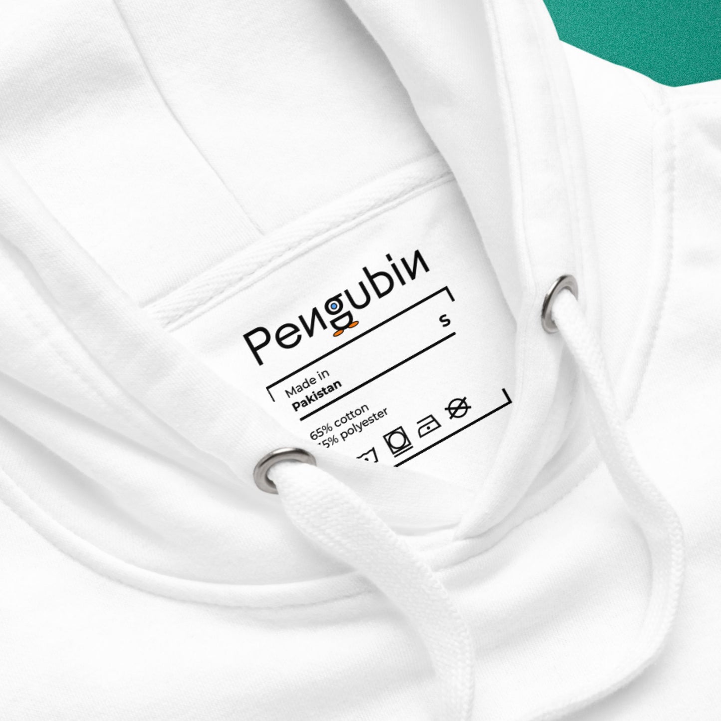 Chill-Pinguin-Duo – Bestickter Unisex-Hoodie