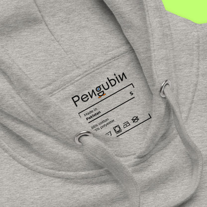 Gangsta-Pinguin-Truppe – Bestickter Unisex-Hoodie