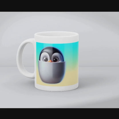 Ich lebe jetzt hier – Keramiktasse