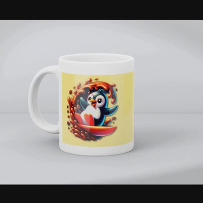 Kaffee-Wellenreiter – Keramiktasse