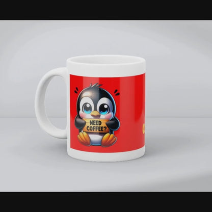 Sozial ängstlich. Koffeiniert – Keramiktasse