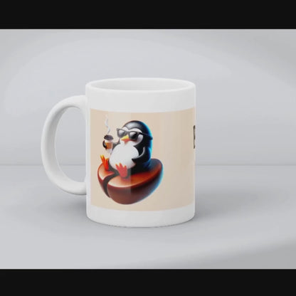 Brüh-tifuler Morgen – Keramiktasse