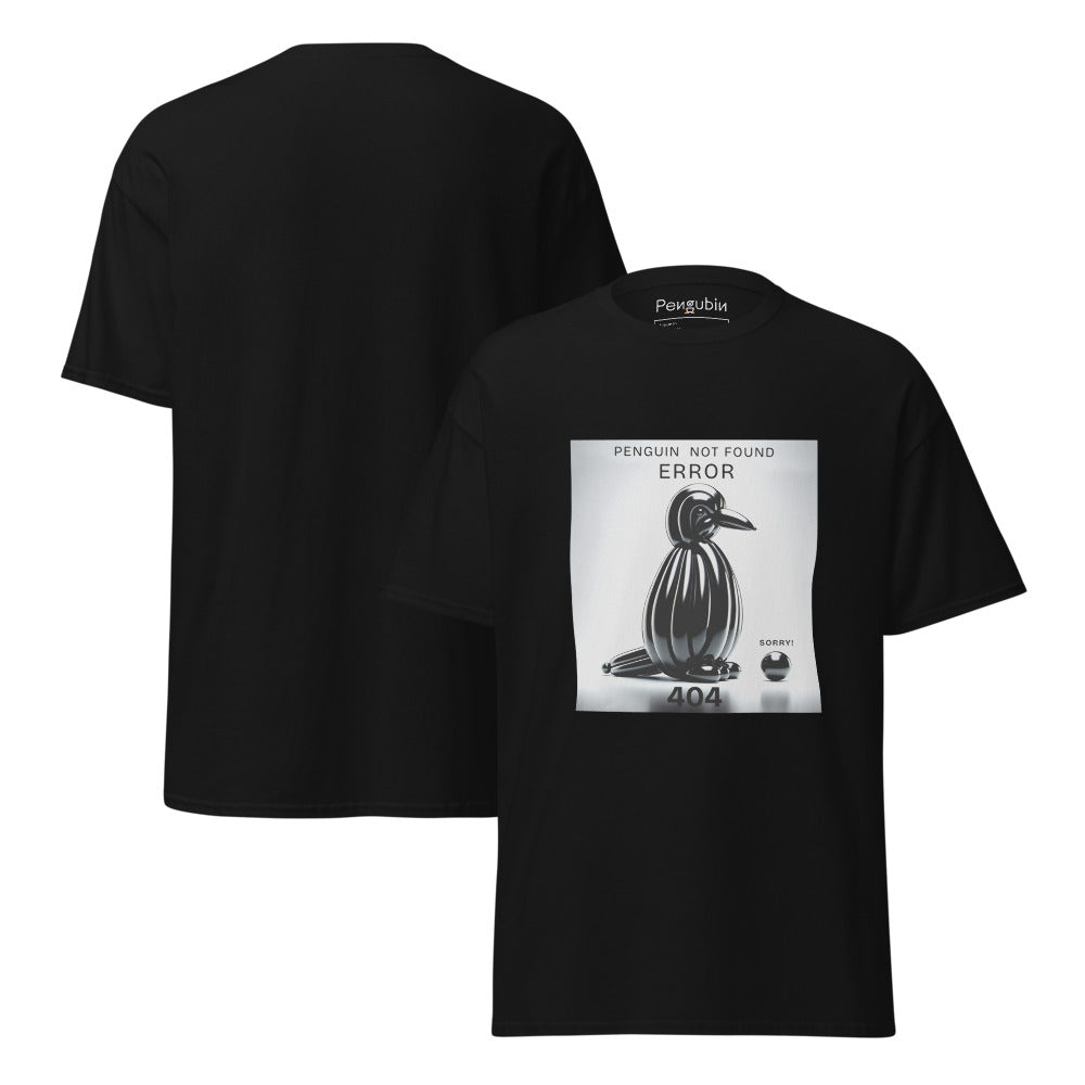 Error 404 Penguin – Unisex T-shirt